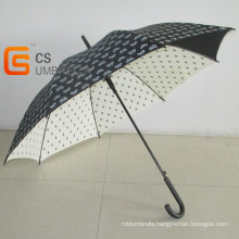 Black and White Auto Open Wholesale Umbrellas (YSN10)